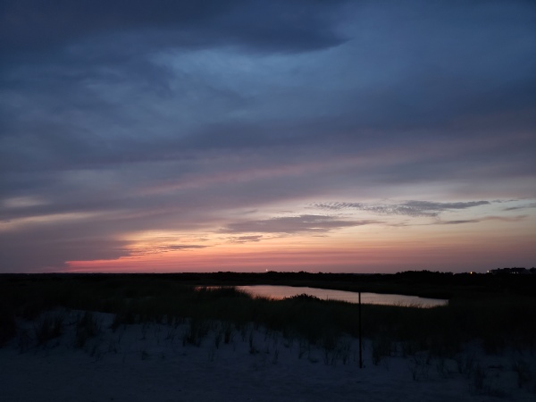 Sunset at Stone Harbor, New Jersey