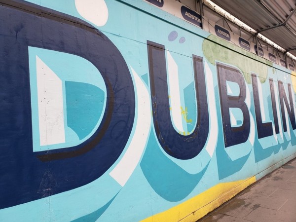 Mural That Says Dublin
